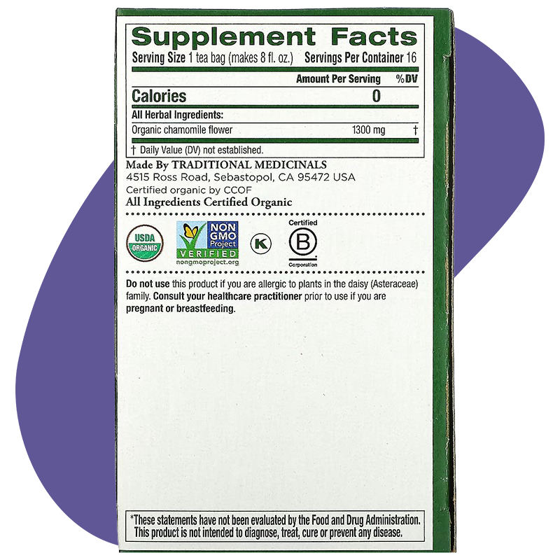 Organic Chamomile Tea 2
