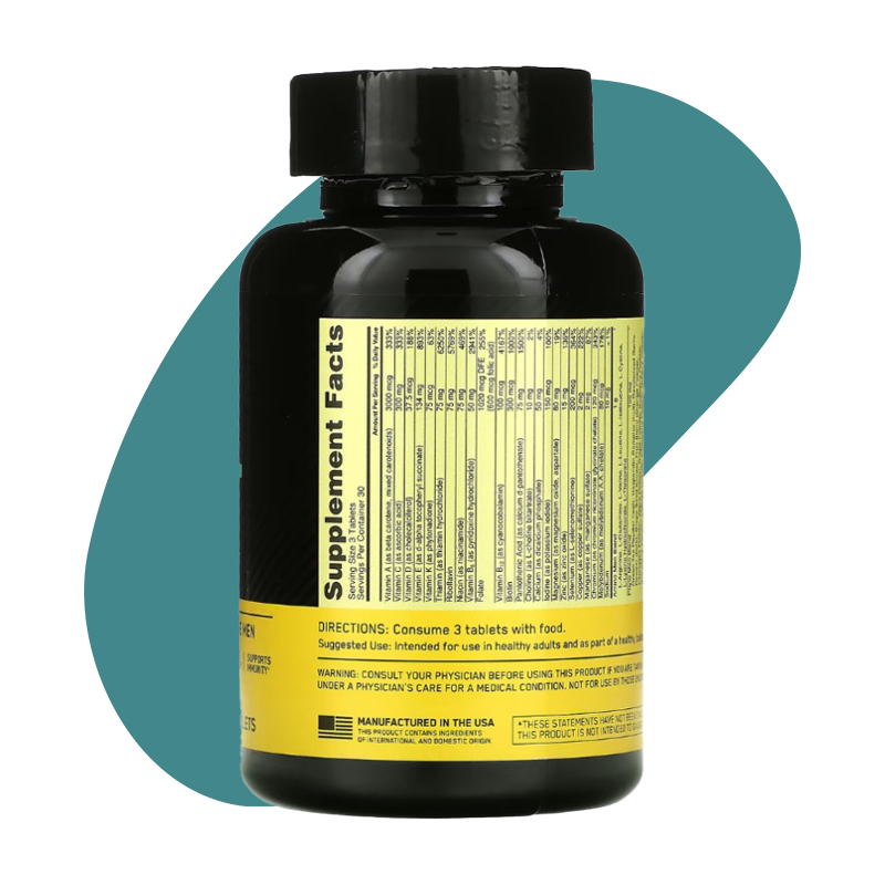 Multivitamin for Active Men - 90 Tablets 1