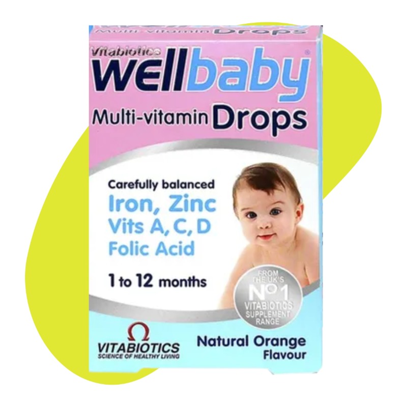 Wellbaby Multi‑Vitamin Drops, 30ml 1