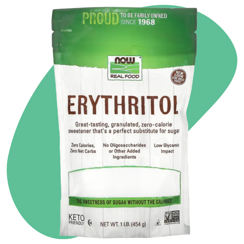 Real Food, Erythritol, 1 lb (454 g) 1