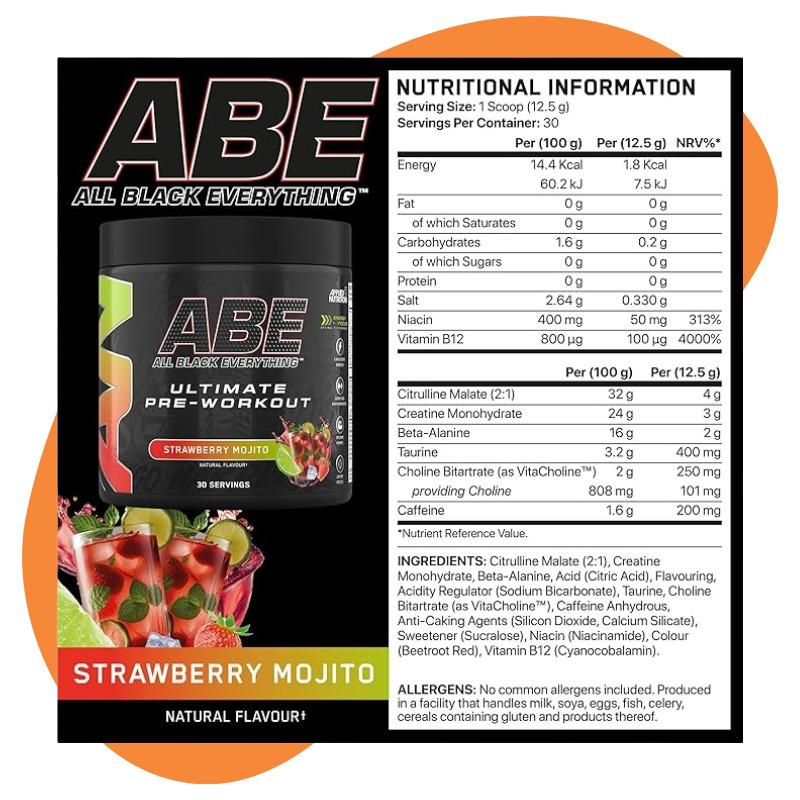 Strawberry Mojito, 375g - 30 Servings 4