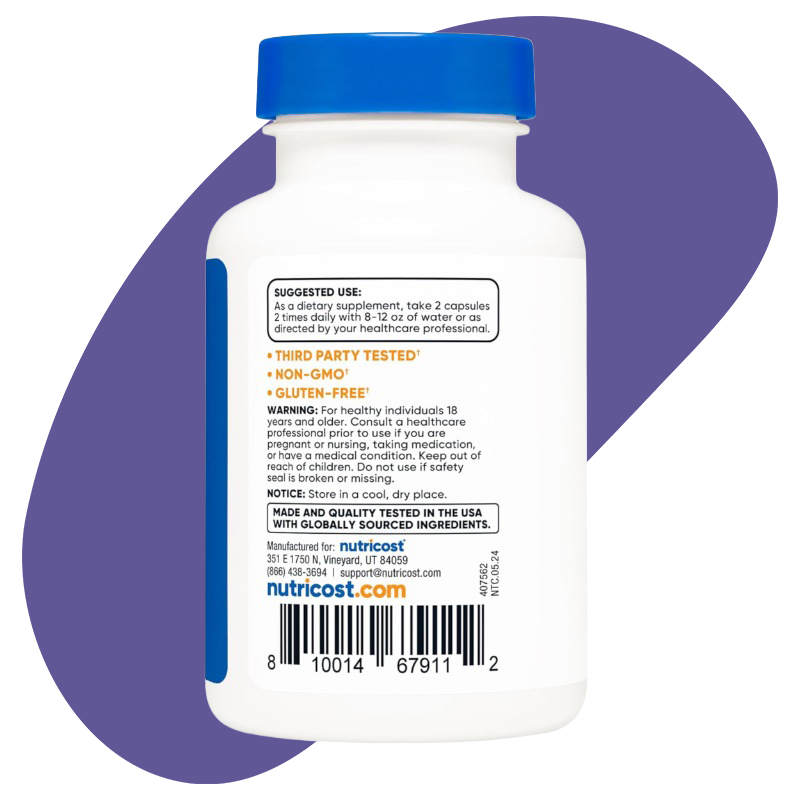 600mg, 60 Capsules 3