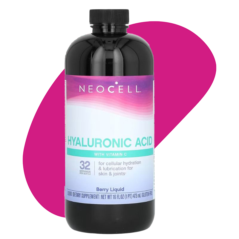 Hyaluronic Acid With Vitamin C, Berry Liquid 1
