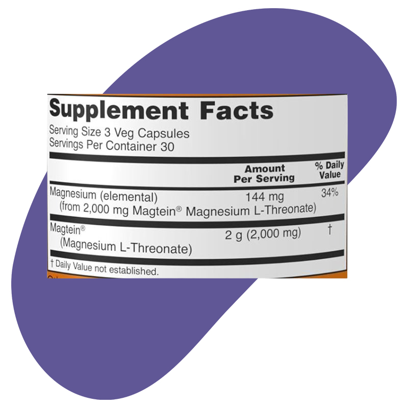 Magtein Magnesium L-Threonate 2