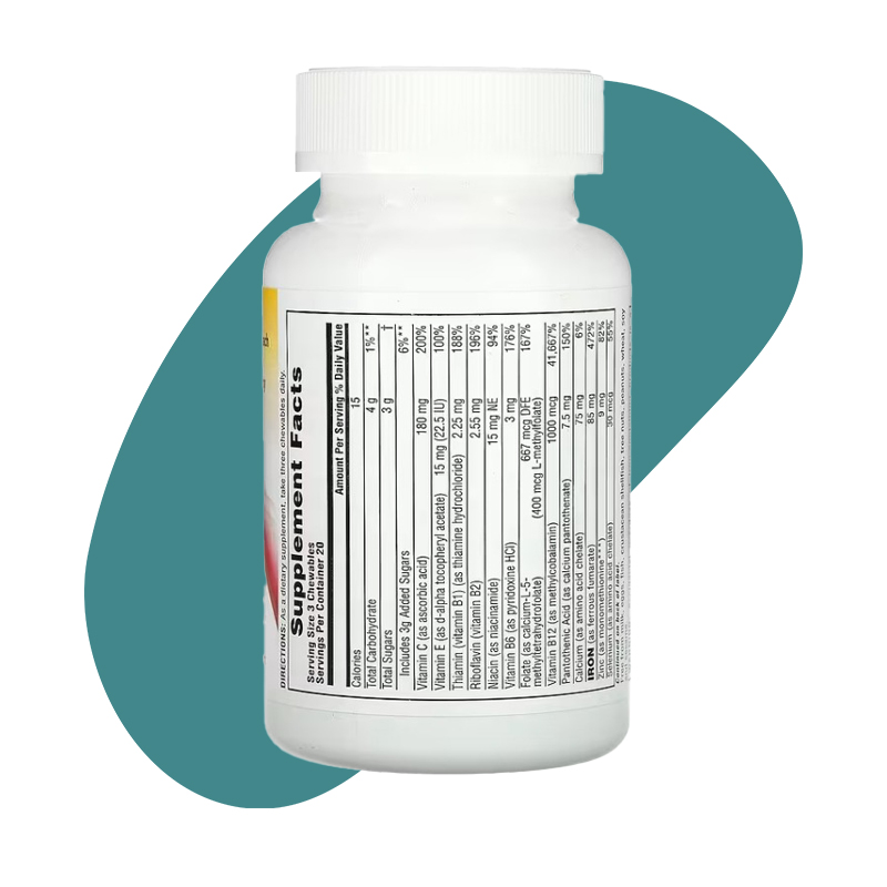 Mixed Berry, 60 Chewable Tablets 3