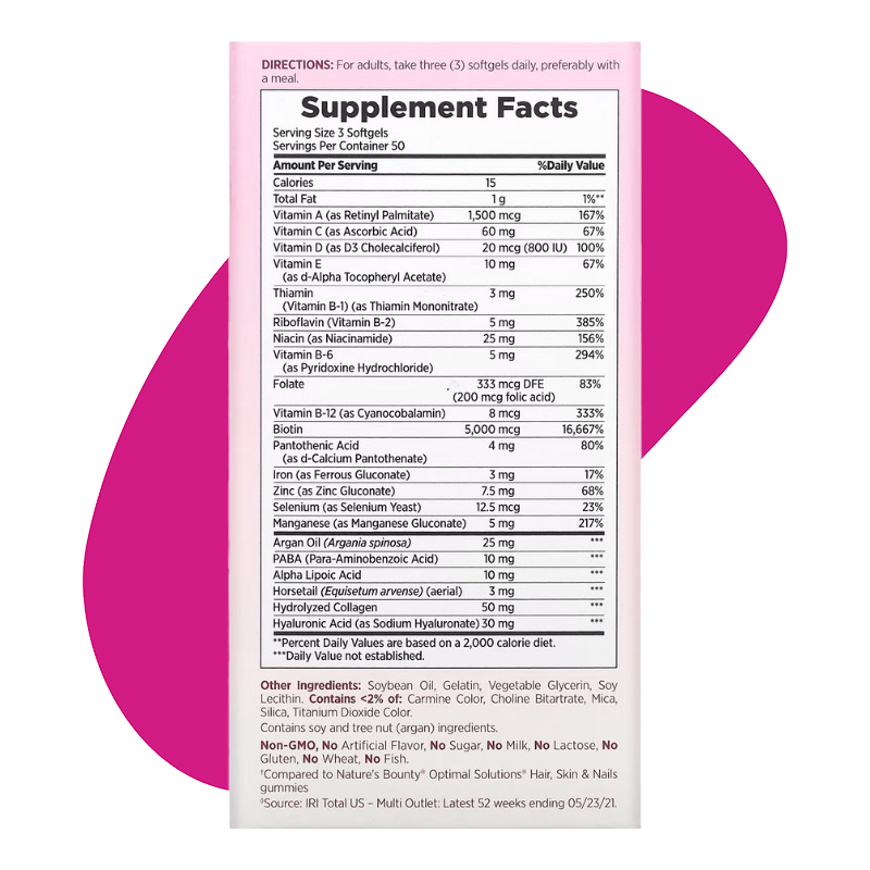 Extra Strength Hair, Skin & Nails 2