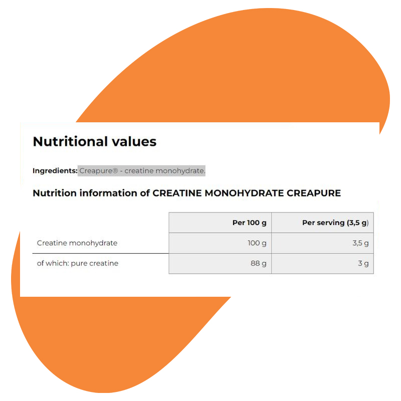 Creatine Monohydrate Creapure 2