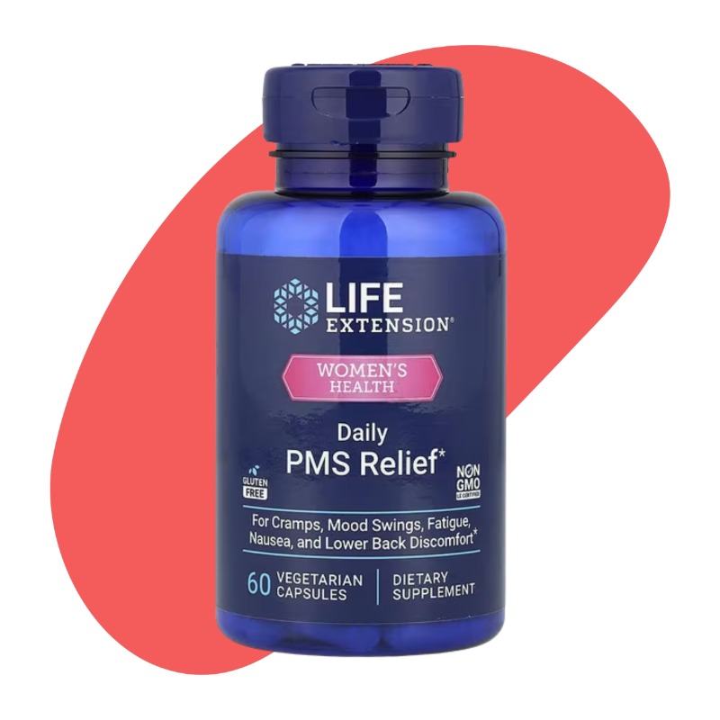 Daily PMS Relief, 60 Capsules 1