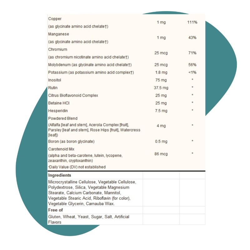 Iron‑Free Formula VM‑75, 90 Tablets 3