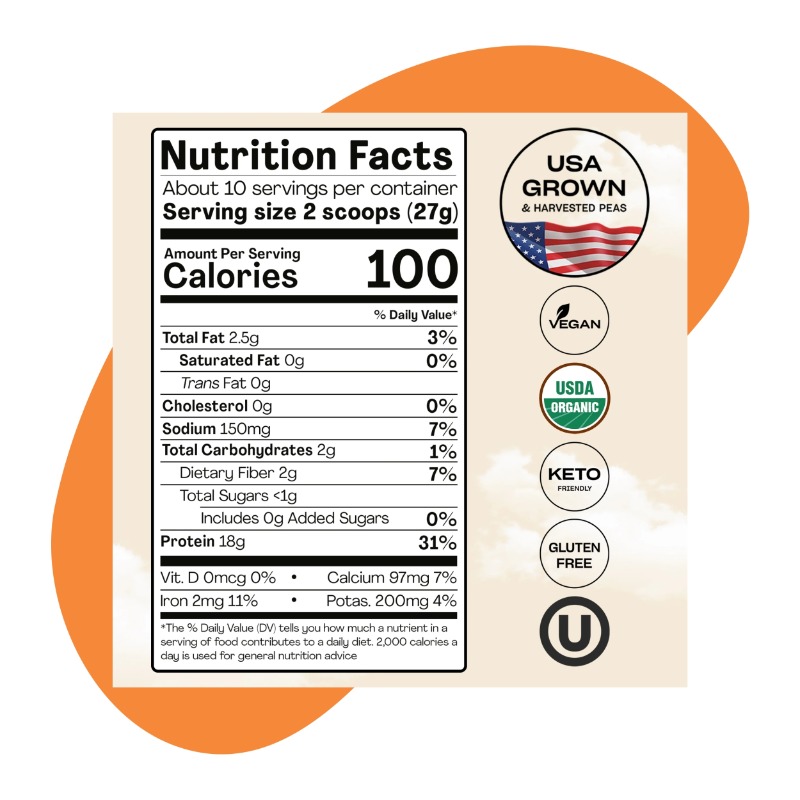 Heavenly Protein Powder, Dreamy Chocolate 273g 2